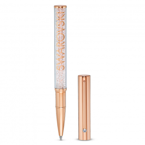 Crystalline Gloss Ballpoint Pen, Rose-gold tone plated