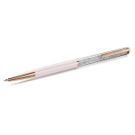 Crystalline Silk ballpoint pen Pink, Pink lacquered, Rose gold-tone plated