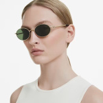 Sunglasses Oval shape, Green