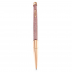 Crystalline Nova Ballpoint Pen, Pink, Rose-gold tone plated