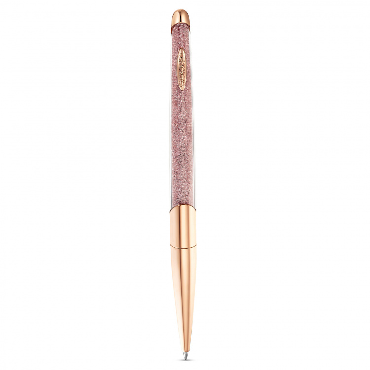 Crystalline Nova Ballpoint Pen, Pink, Rose-gold tone plated