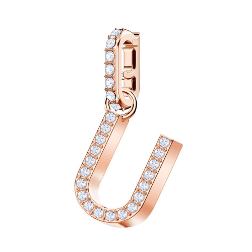 Swarovski Charm Pendant Letter U