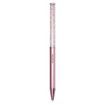 Crystalline ballpoint pen Octagon shape, Pink, Pink lacquered