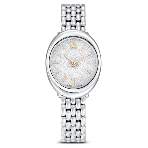 Imber watch Swiss Made, Metal bracelet, Silver tone, Stainless steel