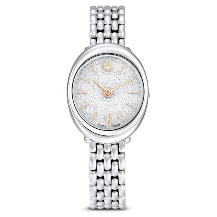 Imber watch Swiss Made, Metal bracelet, Silver tone, Stainless steel