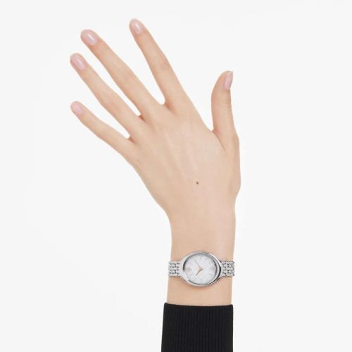 Imber watch Swiss Made, Metal bracelet, Silver tone, Stainless steel