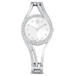 Hyperbola bangle watch Swiss Made, Metal bracelet, Silver tone, Stainless steel