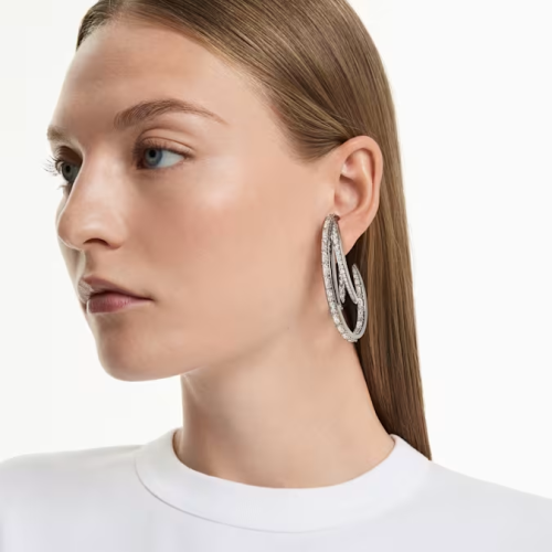 The Vienna Collection ear cuff set (3) Feather, Ruthenium plated