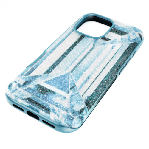 High smartphone case Crystal effect, iPhone® 17, Blue