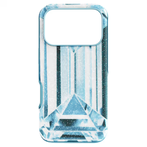 High smartphone case Crystal effect, iPhone® 17 Pro Max, Blue