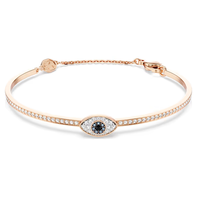 Symbolica bangle Eye, Multicolored, Rose gold-tone plated