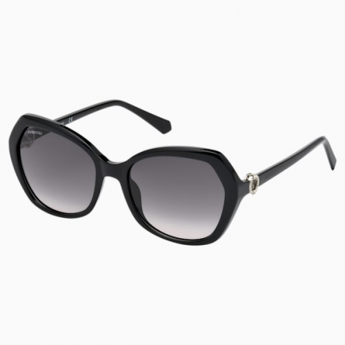 Swarovski Sunglasses, SK0165 - 01B, Black