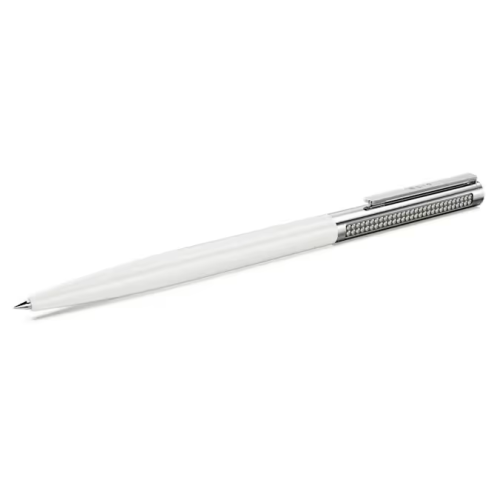 Matrix Tennis ballpoint pen White, Chrome plated