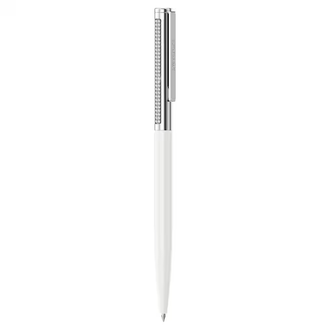 Matrix Tennis ballpoint pen White, Chrome plated