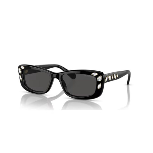 Sunglasses Rectangular shape, SK6008EL, Black