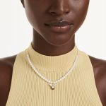 Idyllia charm Mixed cuts, Bee, Multicolored, Gold-tone plated