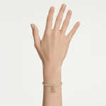 Idyllia charm Mixed cuts, Teddy, Gold tone, Gold-tone plated