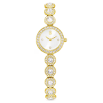 Una Angelic watch Crystal bracelet, Gold tone, Gold-tone finish
