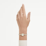 Una Angelic watch Crystal bracelet, Gold tone, Gold-tone finish