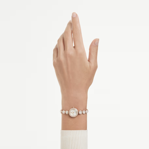 Una Angelic watch Crystal bracelet, Rose gold tone, Rose gold-tone finish