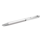 Crystalline ballpoint pen White lacquered, Chrome plated