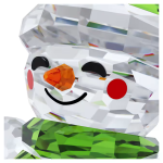 Holiday Cheers Rocking Snowman