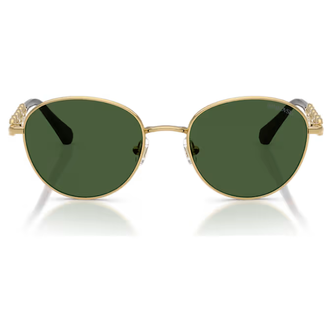 Sunglasses Round shape, SK7049, Gold tone