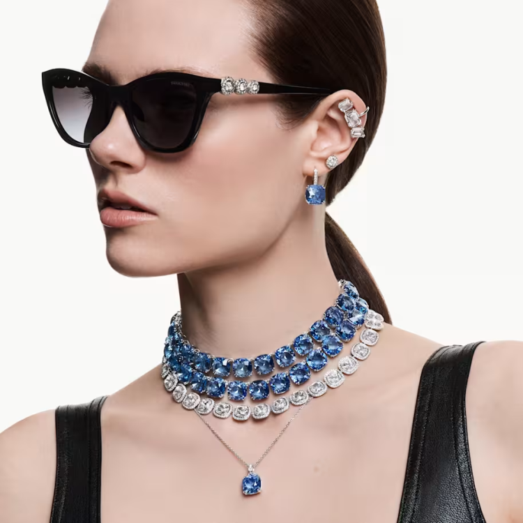 Sunglasses Cat-eye shape, SK6068, Black