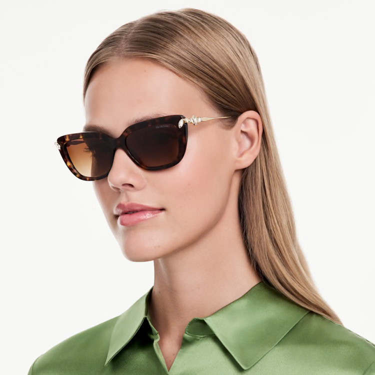 Sunglasses Cat-eye shape, SK6065, Havana