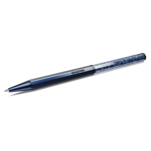 Crystalline ballpoint pen Blue, Blue lacquered