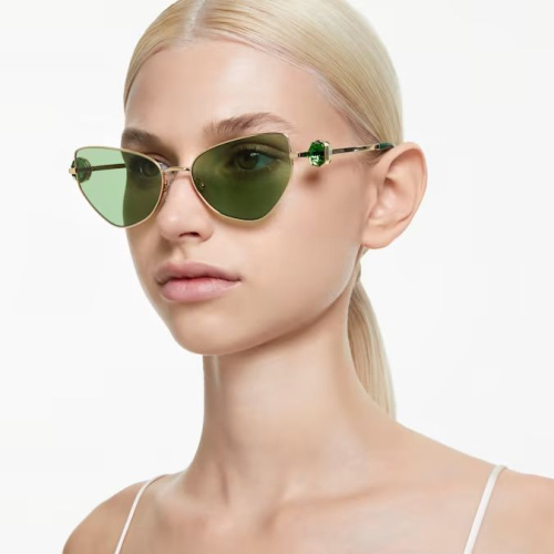 Sunglasses Cat-eye shape, SK7003, Green