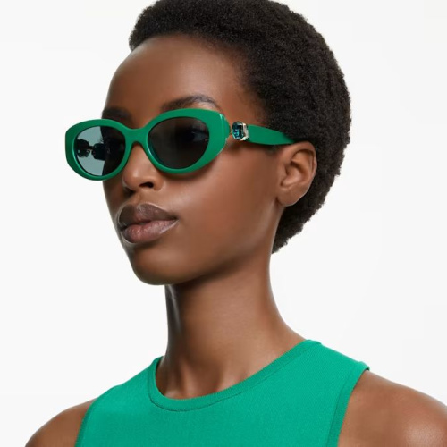 Sunglasses Cat-eye shape, SK6002, Green