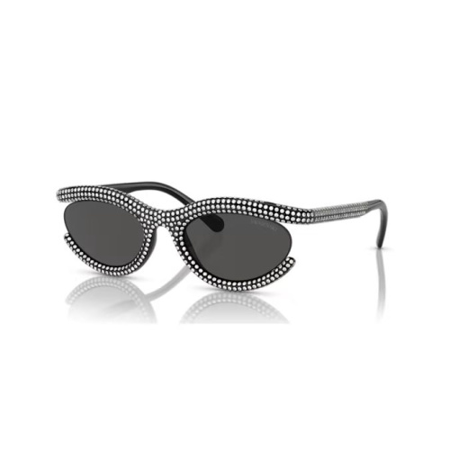 Sunglasses Oval shape, SK6006, Black